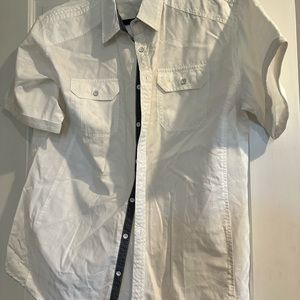 Buckle Black Button Down Shirt